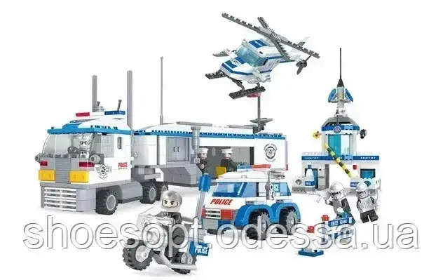 Конструктор Мобільна поліцейська дільниця: 779 деталей, фото 1