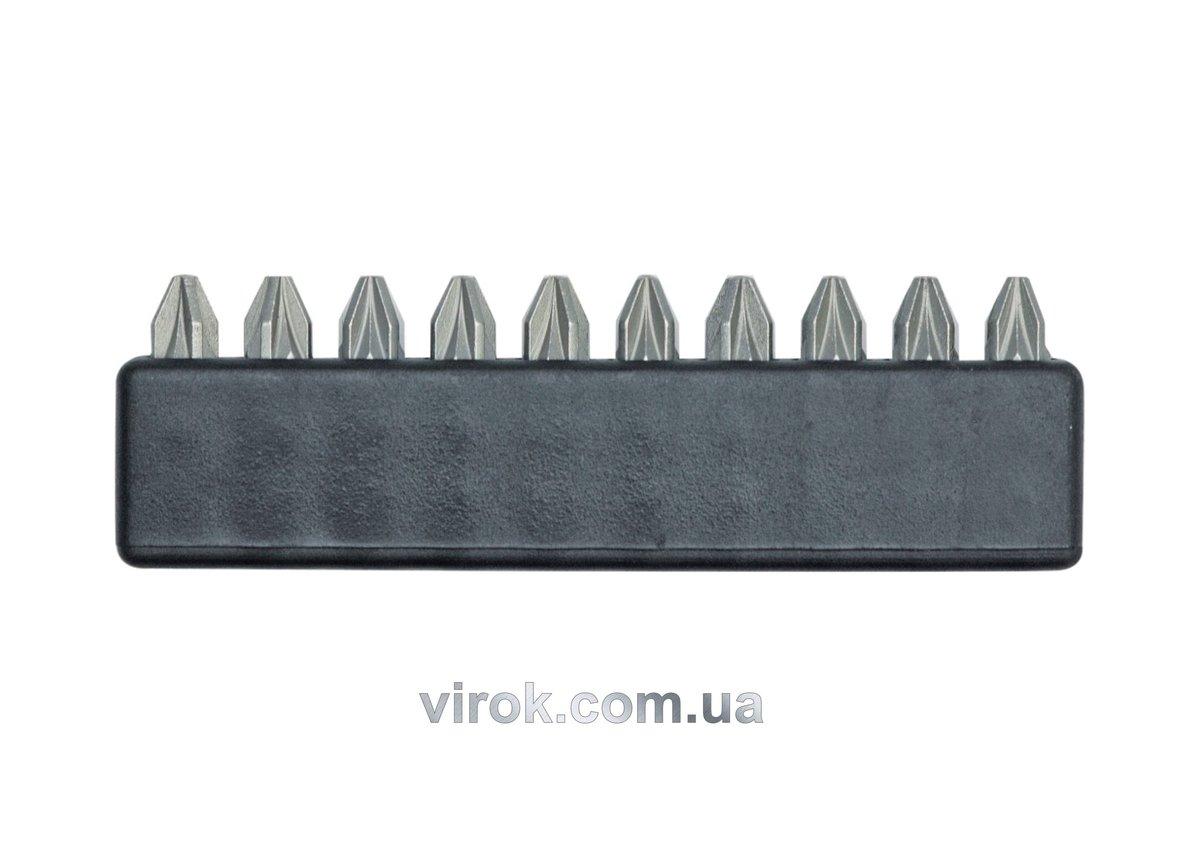 Насадка викруткова VOREL: PZ2 x 25 мм. CrV. 10 (Шт/Уп.) [25/100] (DW)