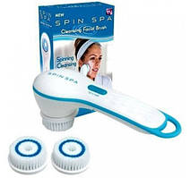 Масажна щітка для обличчя Spin Spa Cleansing Facial Brush