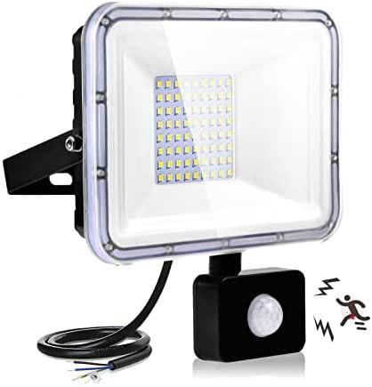 TYCOLIT 50W Security Lights Outdoor Motion Sensor, прожектор із датчиком руху водонепроникний