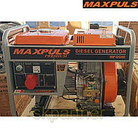 Трехфазный дизельный генератор с электрическим стартером 6.0kW 220V/380V/12V 6000W MAXPULS PREMIUM MP-DG60