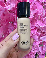 Консилер Kiko Full Coverage 2-In-1 Foundation & Concealer