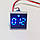 Цифровий вольтметр для контролю постійної напруги від 6 до 100 В, вбудований, фото 2