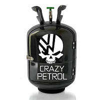 Бочонок-Бар "Crazy petrol" с стаканами +НАДПИСЬ | бочка-бар | канистра