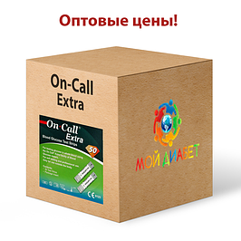 Оптові ціни тест-смужки On Call Extra (Він Колл Екстра)