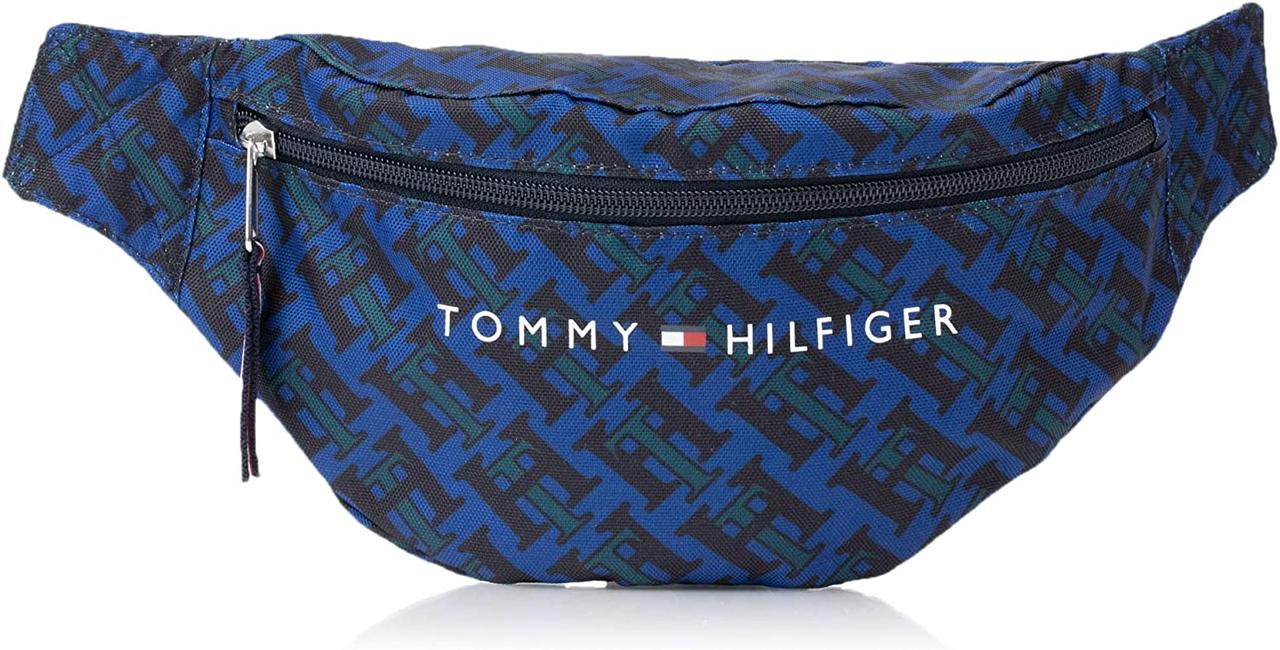 Поясна сумка Tommy Hilfiger бананка 1159770047 (Синій/Зелений, One size)