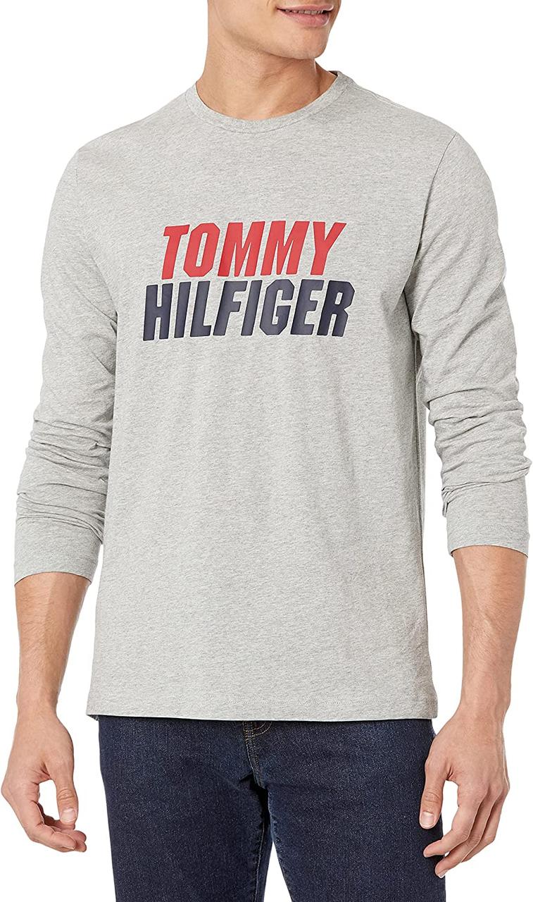 Лонгслів чоловічий Tommy Hilfiger з логотипом оригінал, фото 1