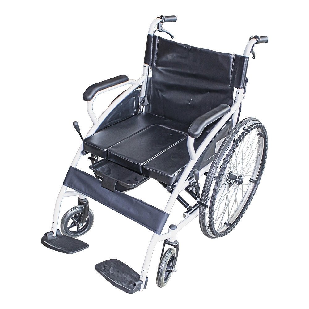 Крісло-коляска SYIV100-RLD-G01 (з санітарним оснащенням) для інвалідів та людей похилого віку