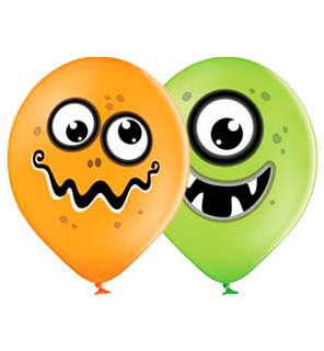 Повітряні кулі "Чудики" 10 шт., Польща, фото 2