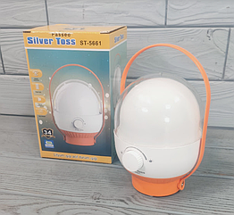 Ліхтар кемпінговий аварійний Silver Toss ST-5661 / Ліхтарик — лампа з регулюванням світла