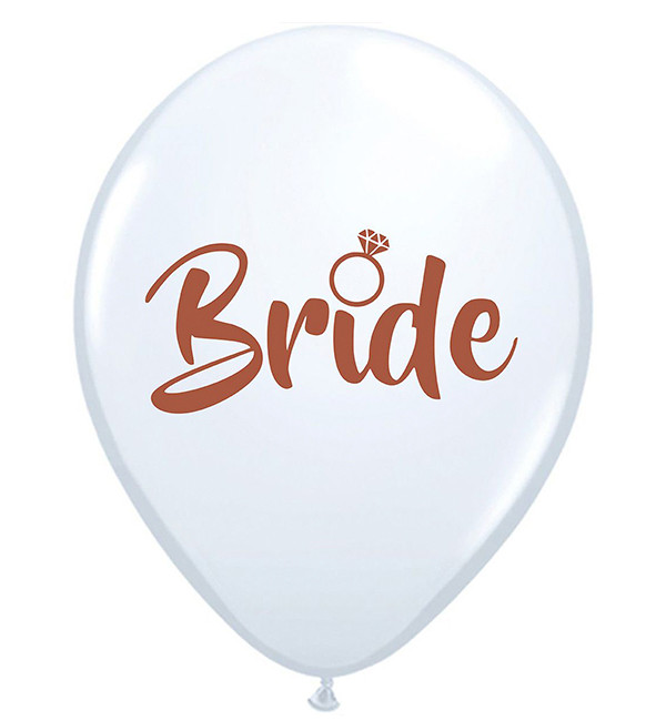 Повітряні кулі "Bride" (10 шт.), Польща, Ø 30 см