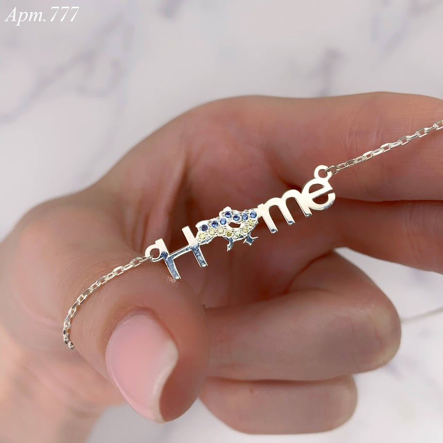 Срібне Кольє HOME