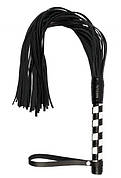 Флогер Premium Leather Flogger, B&W