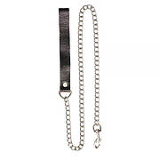 Повідець Leather Leash, Black