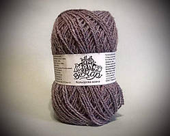Пряжа вовняна Vivchari Colored Wool, Color No.825 брусничний твід