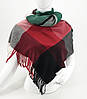 ШАРФ жіночий M&JJ СКАЙ зелений/червоний 75х180 см (1290), фото 4