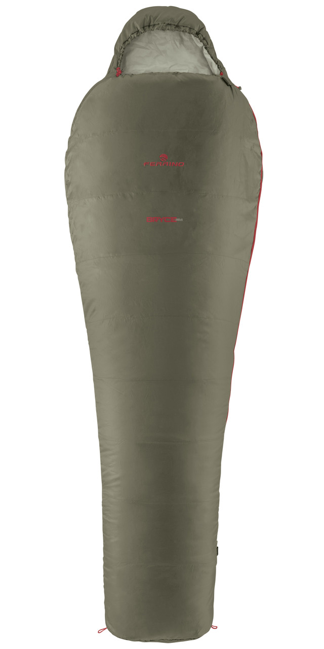 Спальний мішок Ferrino Bryce SM/+7°C Green Left (86375MVV), фото 1