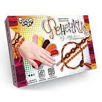Набір креативної творчості "Фенечки" Danko Toys FIM-01-01-08 з муліне Вид 5