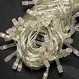 Гірлянда новорічна, жовто-блакитна, 10 м, на 200 led-діодів, від мережі, фото 2