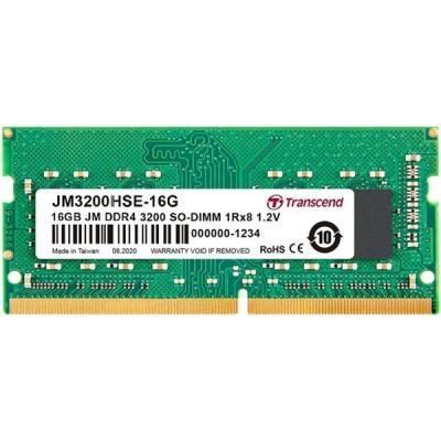 Модуль пам'яті для ноутбука SoDIMM DDR4 16 GB 3200 MHz Transcend (JM3200HSE-16G)