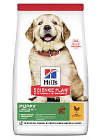 Сухой корм Hill's Science Plan Puppy Large Breed для щенков крупных пород с курицей 2.5 кг