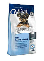 Сухий корм Happy Dog Mini Baby & Junior для цуценят малих порід 8 кг