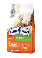 Сухой корм Club 4 Paws (Клуб 4 Лапы) for kittens для котят 5 кг