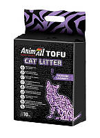 Наполнитель для кошачьего туалета AnimAll Tofu Lavender Соевый Лаванда (10 л) 4.66 кг