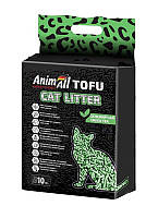 Наполнитель для кошачьего туалета AnimAll Tofu Green Tea Соевый Зеленый чай (10 л) 4.66 кг