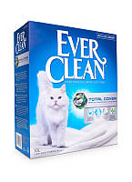 Комкующий наполнитель Ever Clean Total Cover с микрогранулами двойного действия 10 л