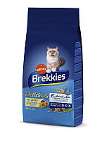 Сухой корм Brekkies Cat Delice Fish для взрослых котов с рыбой 20 кг