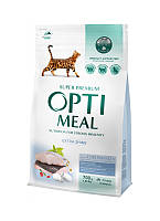 Сухой корм Optimeal для взрослых кошек с высоким содержанием трески 700 г