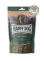 Лакомства Happy Dog Soft Snack Montana для собак средних и крупных пород с кониной 100 г