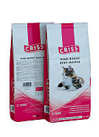 Сухой корм Criss (Крисс) для взрослых кошек с говядиной 10 кг