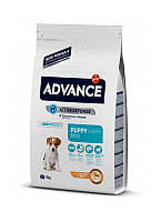 Сухой корм Advance Dog Mini Puppy для щенков малых пород с мясом курицы 3 кг