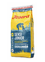 Сухой корм Josera Sensi Junior для щенков и взрослых собак средних пород с чувствительным пищеварением 15 kg