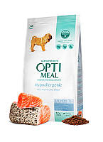 Сухой гипоаллергенный корм Optimeal для собак средних и крупных пород со вкусом лосося 12 кг