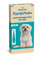 Капли от блох и клещей Природа ПрофиЛайн для собак до 4 кг, 0.5 мл(1 пипетка)