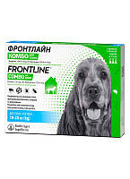 Капли Boehringer Ingelheim Frontline (Фронтлайн) Комбо Спот Он от блох и клещей для собак весом 10-20 кг (1