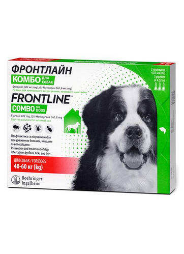 Купить Капли Boehringer Ingelheim Frontline (Фронтлайн) Комбо Спот Он ...