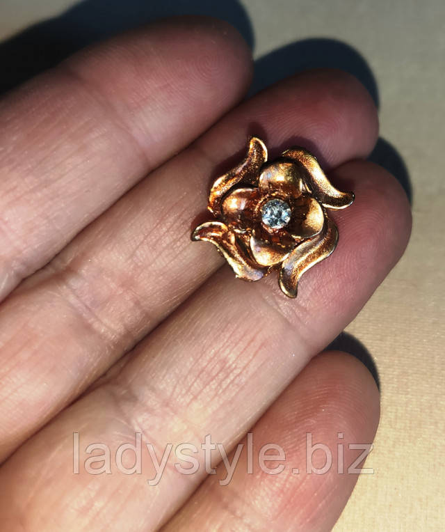 купить украшения с фианитами серьги пусеты подарок женщине пирсинг