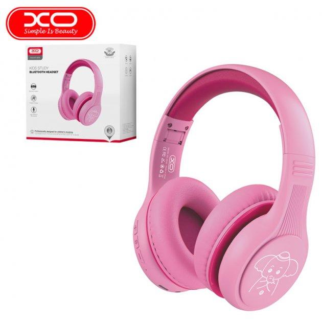 Навушники Bluetooth XO BE26 Pink