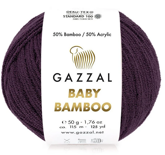 Пряжа Baby Bamboo Gazzal-95210