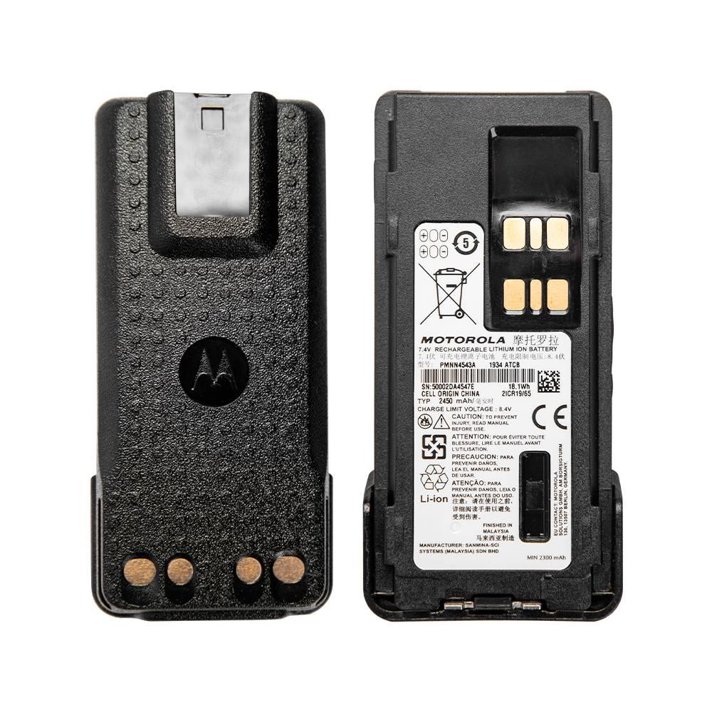 Акумулятор для рацій Motorola DP4400е DP4800 ємність 2450 mAh з кліпсою, фото 1