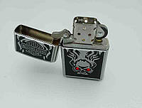 Угли, дрова, средства для розжига Б/У Zippo - Harley Davidson W/Red Crystal (28267)