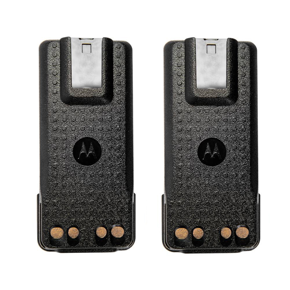 Комплект 2 шт Акумулятор для рацій Motorola DP4400е DP4800 ємність 2450 mAh з кліпсою