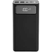 Power bank XO PR 123 30000mAh 100% емкость 4USB Micro-USB Type-C | Внешний аккумулятор | Портативная зарядка,