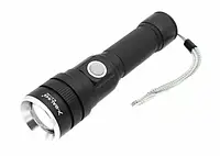 Мощный сверхъяркий фонарь Bailong BL-611-P50 CREE P50 аккумулятор Micro USB, GS1, Хорошее качество, ручной