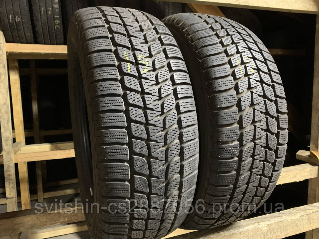 Шини зима 235/60R17 Bridgestone Blizzak LM-25 4X4 7.5-8мм 2шт