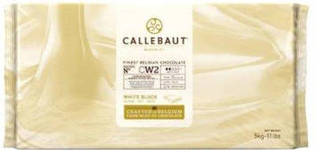 Шоколад білий CW2 5 кг плитка, Callebaut